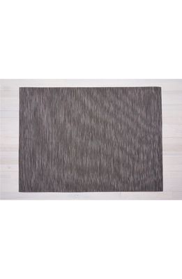 Chilewich Textured Woven Indoor/Outdoor Floor Mat in Grey Flannel