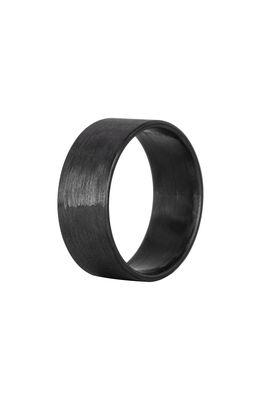 Element Ring Co. Ultralight Carbon Fiber Ring in Dark Grey