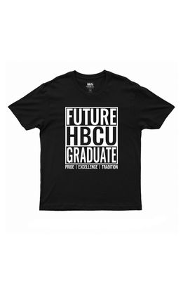 HBCU Pride & Joy Future HBCU Graduate Graphic Tee in Black