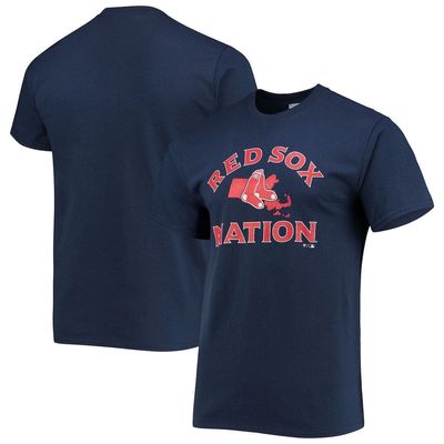 BREAKINGT Men's Navy Boston Red Sox Red Sox Nation Local T-Shirt
