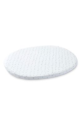 Stokke x Pehr Sleepi Mini Organic Cotton Fitted Sheet in Grey Dotty