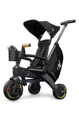 Doona Liki Convertible Stroller Trike in Nitro Black