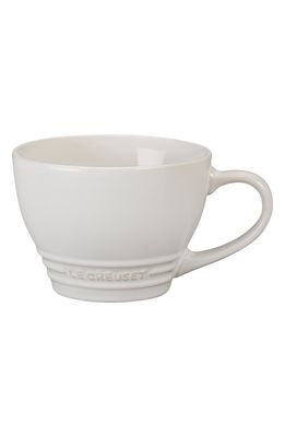 Le Creuset Bistro Stoneware Mug in White