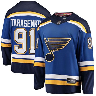 Men's Fanatics Branded Vladimir Tarasenko Royal St. Louis Blues Breakaway Player Jersey