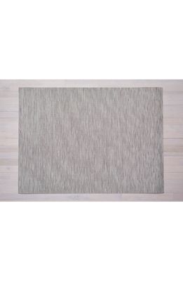Chilewich Textured Woven Indoor/Outdoor Floor Mat in Chalk