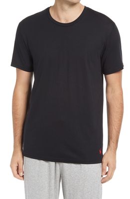 Polo Ralph Lauren Supreme Comfort Sleep T-Shirt in Polo Black
