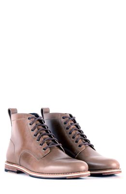 HELM Zind Plain Toe Boot in Natural