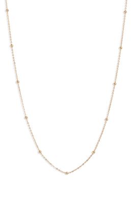 Bony Levy 14K Gold Ball Bead Chain Necklace in Yellow Gold