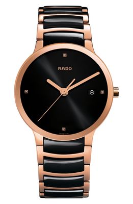 RADO Centrix Diamond Ceramic Bracelet Watch