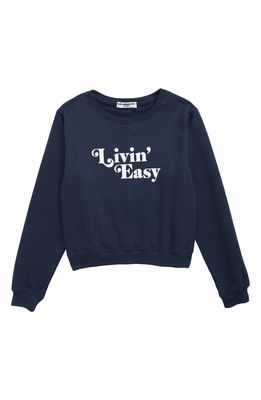 Sub Urban Riot Kids' Livin Easy Sweatshirt in Navy