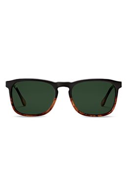 Vincero Midway 55mm Polarized Square Sunglasses in Multi/Black
