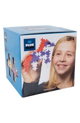 Plus-Plus USA 1200-Piece Basic Play Set in Blue