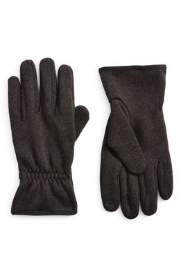 Nordstrom All Terrain Knit Gloves in Black