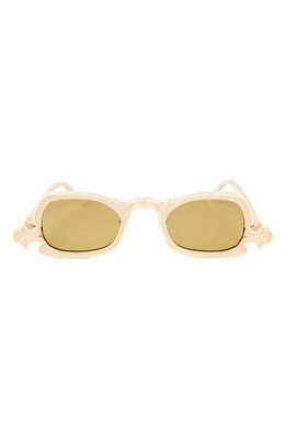 Grey Ant Arsenic 46mm Belle Epoque Sunglasses in Ivory/Gold