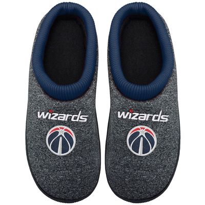 Men's FOCO Washington Wizards Cup Sole Slippers in Heather Gray