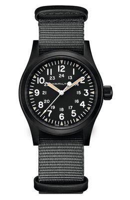 Hamilton Khaki Field NATO Strap Watch