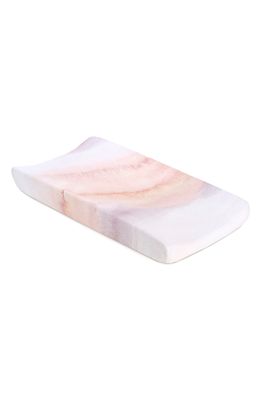 Oilo Jersey Changing Pad Cover in Sandstone
