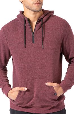 Threads 4 Thought Fleece Pullover Hoodie in Maroon Rust