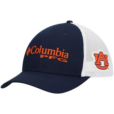 Youth Columbia Navy Auburn Tigers Collegiate PFG Snapback Hat