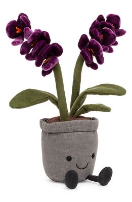 Jellycat Amuseable Orchid Plant Plush Toy in Purple