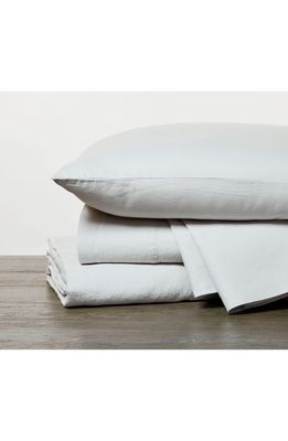 Coyuchi Set of 2 Organic Linen Pillowcases in Fog