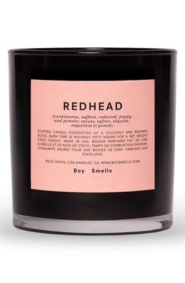 Boy Smells Redhead Scented Candle