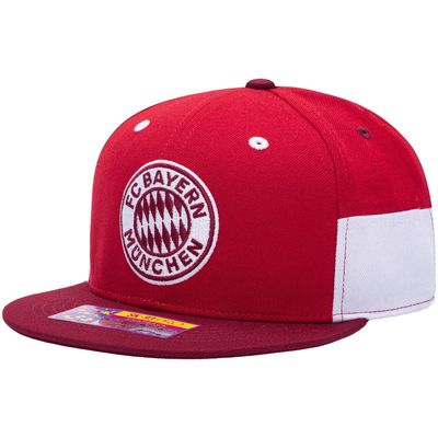 FAN INK Men's Red Bayern Munich Truitt Pro Snapback Hat