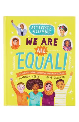 Macmillan 'Activists Assemble: We Are All Equal!' Book in Yellow Blue And Orange