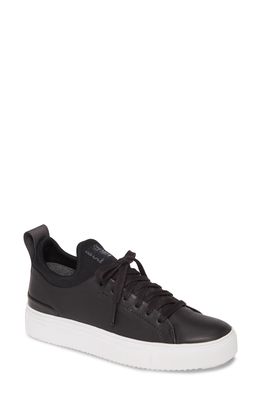 Blackstone SL68 Low Top Sneaker in Black Leather