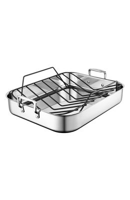 Le Creuset Large Roasting Pan in Stainless Steel