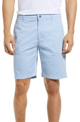 NN07 Crown Cotton Blend Shorts in 210 Light Blue
