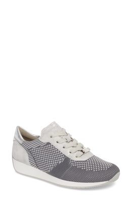 ara Lilly Sneaker in Grey Fabric