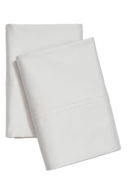 Nordstrom 400 Thread Count Organic Cotton Pillowcases in Grey Vapor