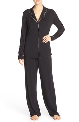Nordstrom Lingerie Moonlight Pajamas in Black