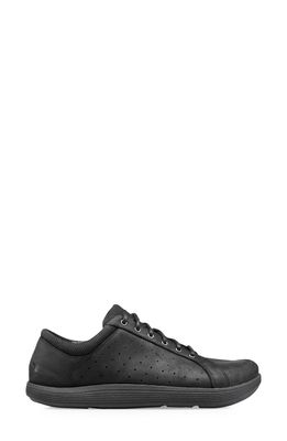 Altra Cayd Water Resistant Leather Sneaker in Black/Black