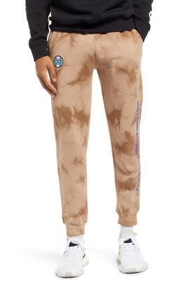 Cross Colours Men's New Logo Joggers in Clay Crystal