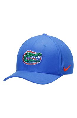 Men's Nike Royal Florida Gators Team Classic Logo 99 Swoosh Flex Hat