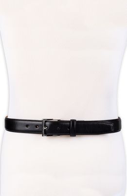 Cole Haan Gramercy Leather Belt in Black