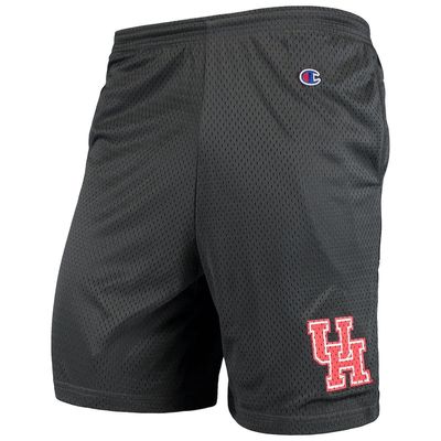 Men's Champion Charcoal Houston Cougars College Mesh Shorts