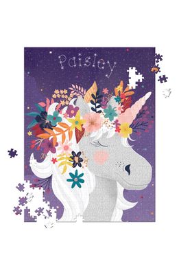 I See Me! Stargazing Unicorn 500-Piece Personalized Jigsaw Puzzle in Multi Color