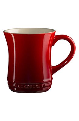 Le Creuset 14-Ounce Stoneware Tea Mug in Cerise