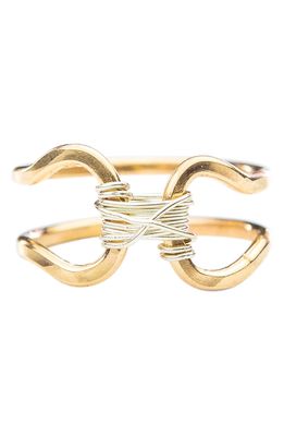Nashelle Bound Ring in Gold