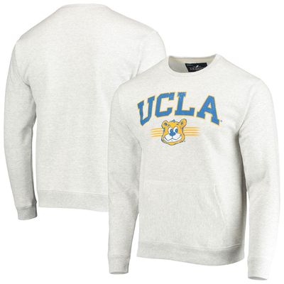 Men's League Collegiate Wear Heathered Gray UCLA Bruins Upperclassman Pocket Pullover Sweatshirt in Heather Gray