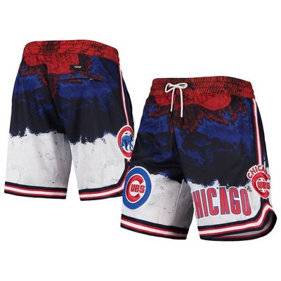 Men's Pro Standard Chicago Cubs Red White and Blue Shorts