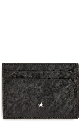 Montblanc Sartorial Leather Card Case in Black
