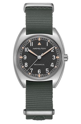 Hamilton Khaki Aviator Pilot Pioneer NATO Strap Watch