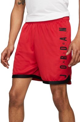 Jordan Jumpman Graphic Knit Shorts in Gym Red/Black
