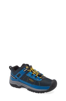 KEEN Targhee Sport Vent Hiking Shoe in Mykonos Blue/Keen Yellow