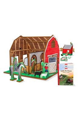 Storytime Bo Peep's Family Farm Book & Play Set in Multi