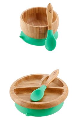 Avanchy Essentials Baby Dish Collection in Green